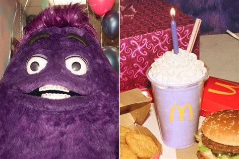 did mcdonald's discontinue the grimace shake